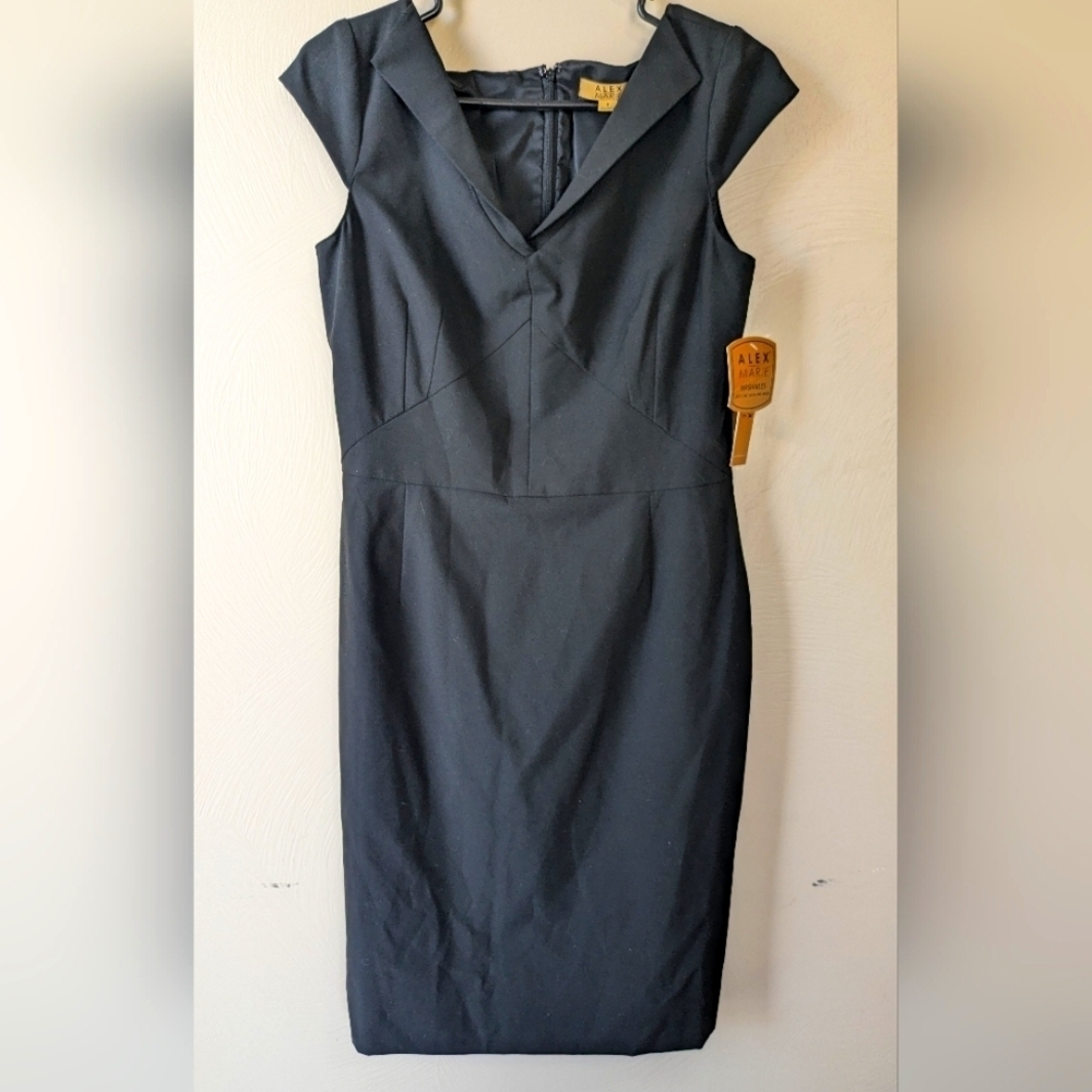 ALEX MARIE Little Black Dress, Cocktail, Evening Dress, Size 8